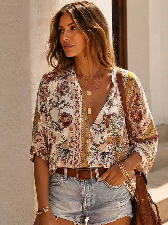 The Canyon Blossom Blouse