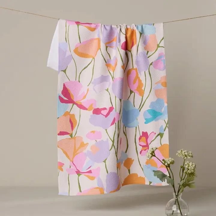 Geometry - Sunlit Garden Tea Towel