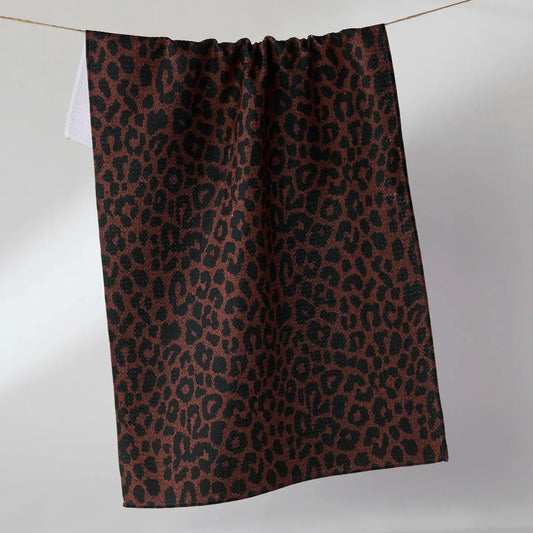 Geometry - Midnight Safari Tea Towel