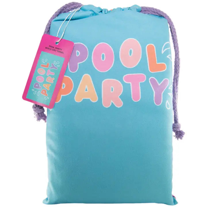 Micro Fiber Beach Towel -Pool Party