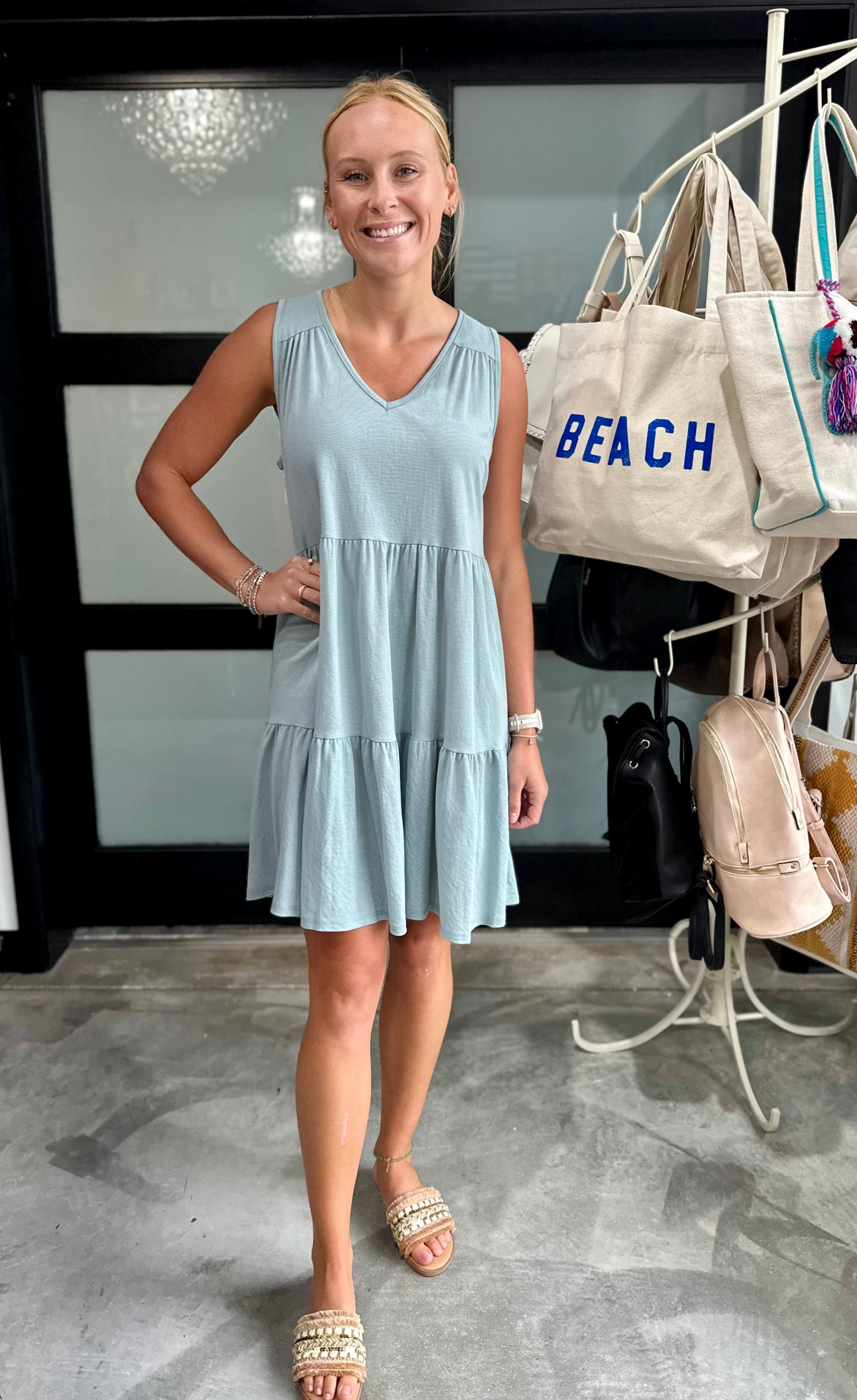 The Enchanted Teal Dress