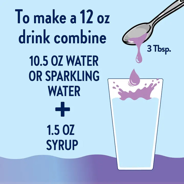 Jordan's Unicorn Hydration w/ Electrolytes Skinny Syrups 12.7 oz