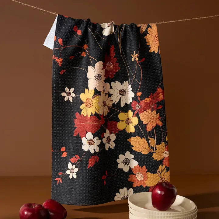 Geometry - Autumn Whispers Tea Towel