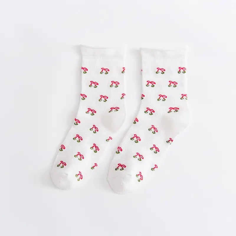 Women's Patterned Casual Socks