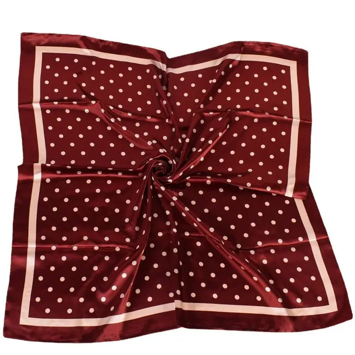 Polka Dot Bandana Scarf