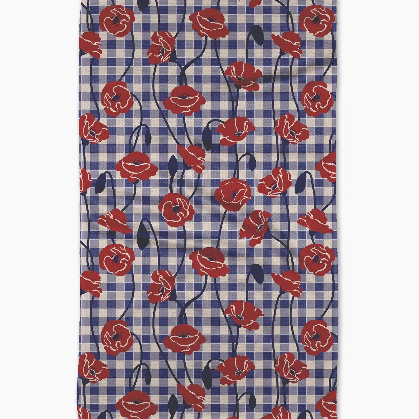Geometry - Freedom Poppy Field Tea Towel