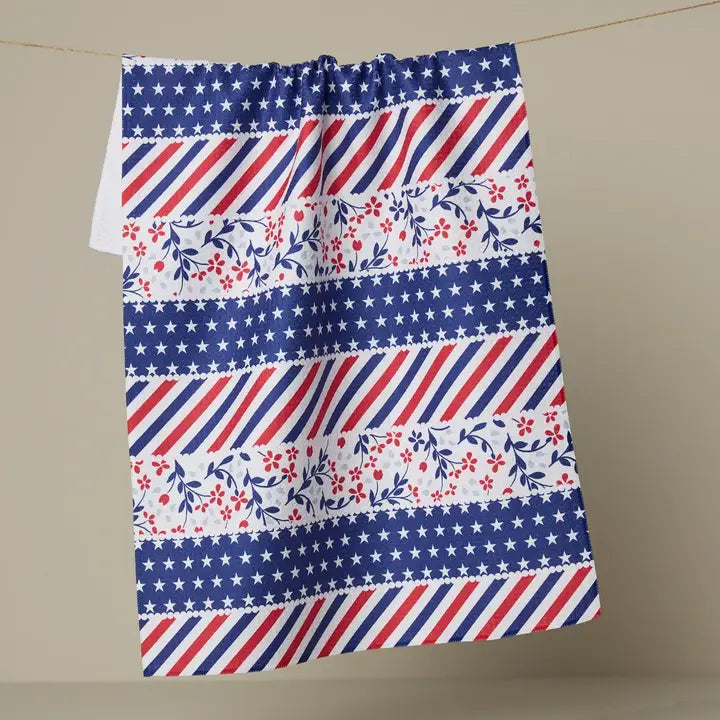 Geometry - Liberty Ribbon Tea Towel
