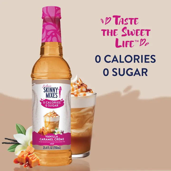 Jordan's Sugar Free Vanilla Caramel Creme Syrup