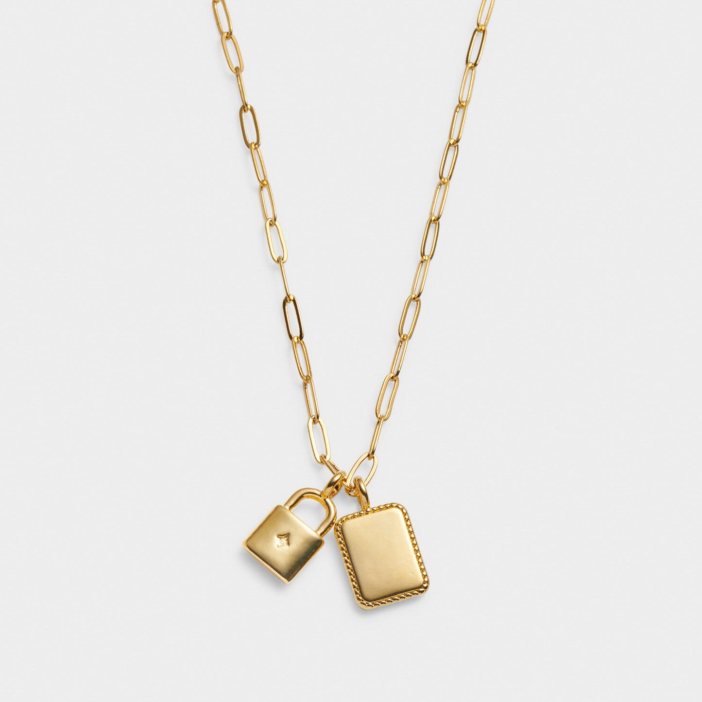 Inner Strength Gold Charm Necklace
