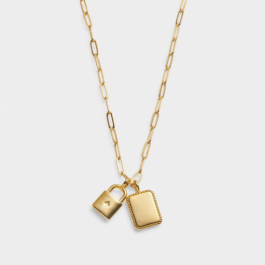 Inner Strength Gold Charm Necklace