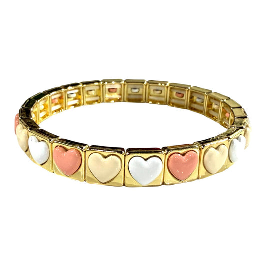 Love Notes Heart Bracelet