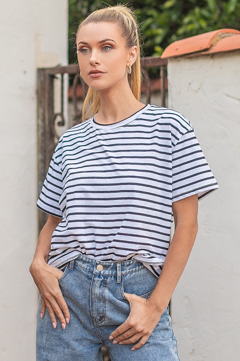 The Elena Striped Top
