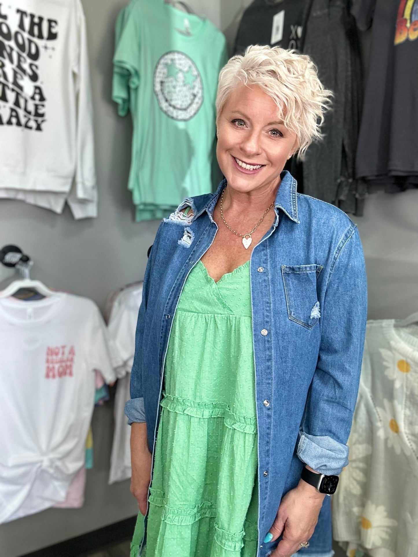 Discover the Green Tiered Mini Dress for Your Next Event Shop Now