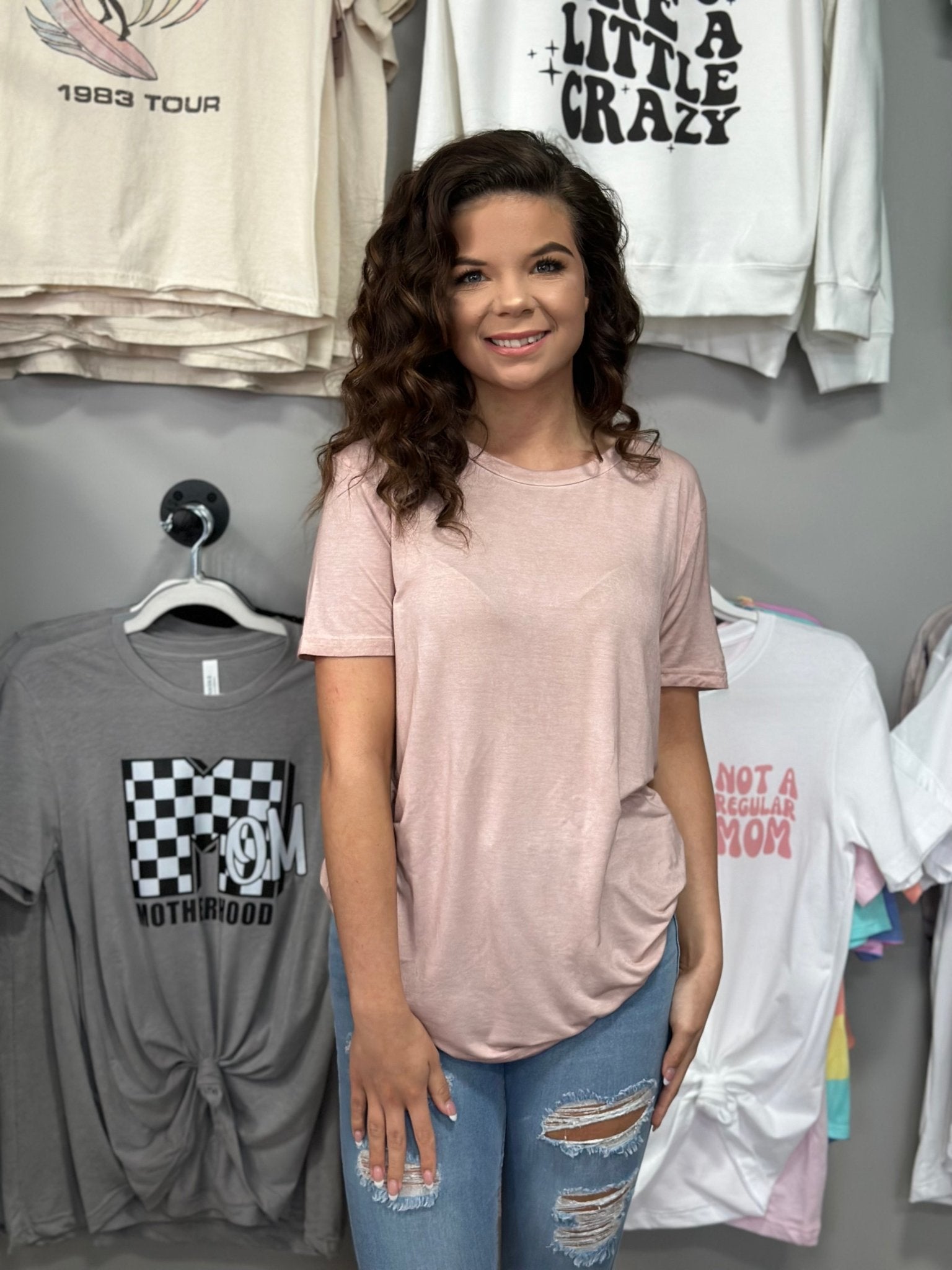 Blushing Pink Top - Polished Boutique