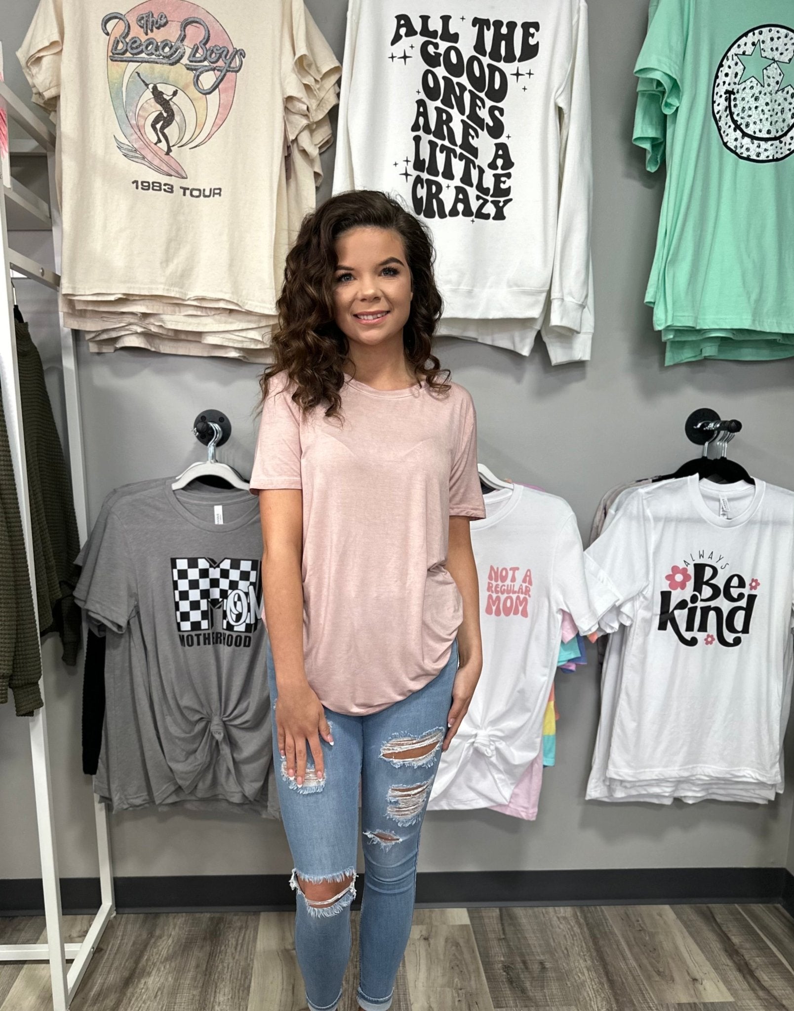 Blushing Pink Top - Polished Boutique