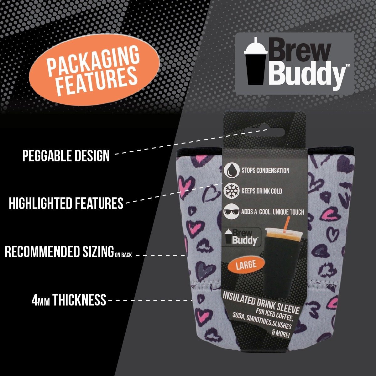 Brew Buddy Insulated Sleeve - Polished Boutique