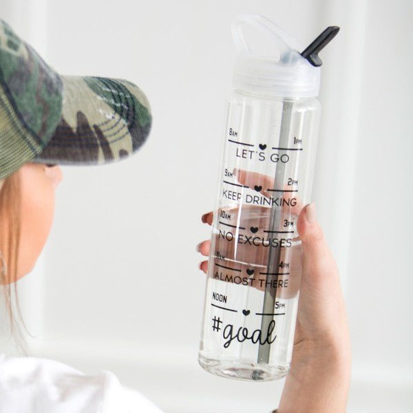 Daily Water Intake Bottle - Polished Boutique