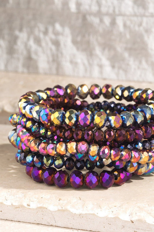 Glass Bead Bracelet - Polished Boutique