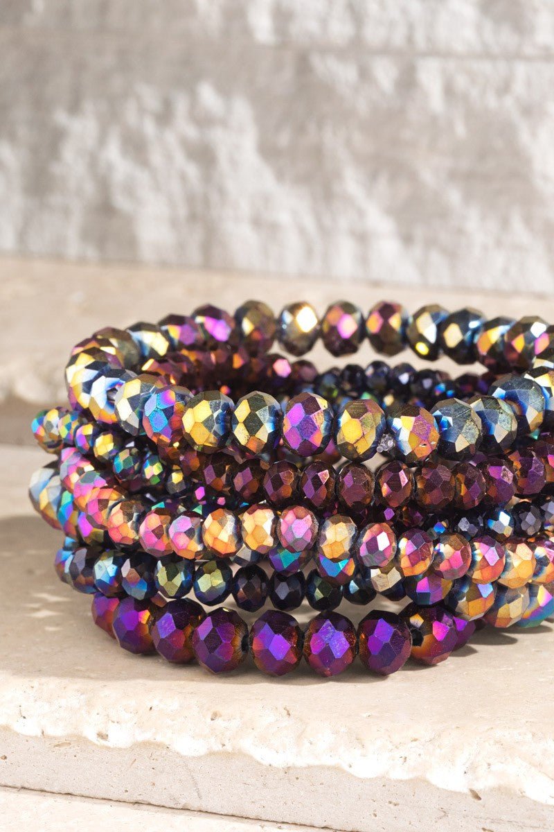 Glass Bead Bracelet - Polished Boutique