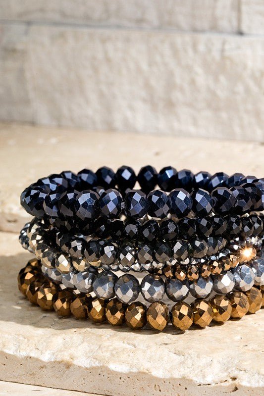 Glass Bead Bracelet - Polished Boutique