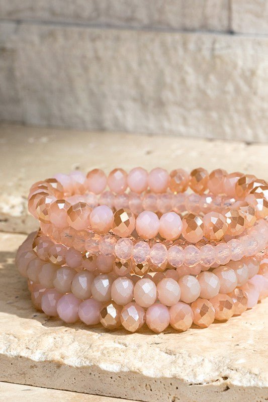 Glass Bead Bracelet - Polished Boutique