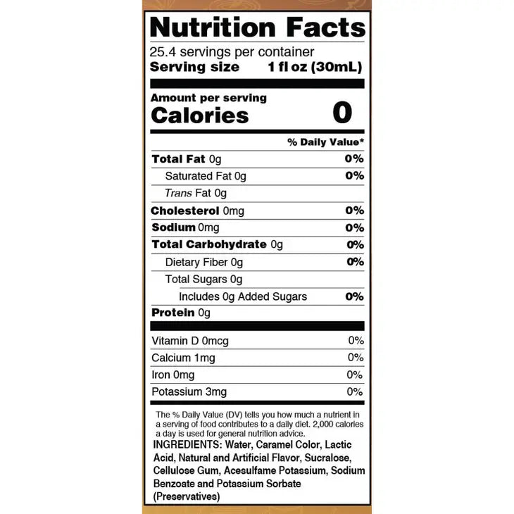Jordan's Skinny Mixes Sugar Free Mocha Syrup - Polished Boutique