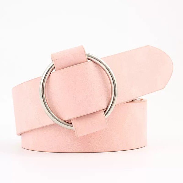 O Ring Buckle Belt - Polished Boutique