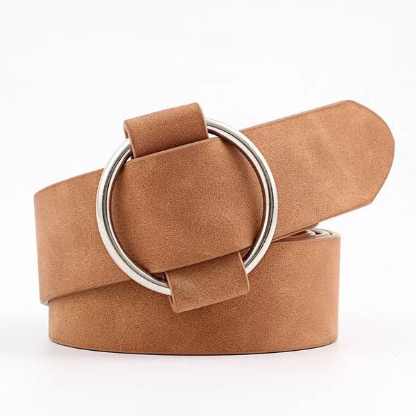 O Ring Buckle Belt - Polished Boutique