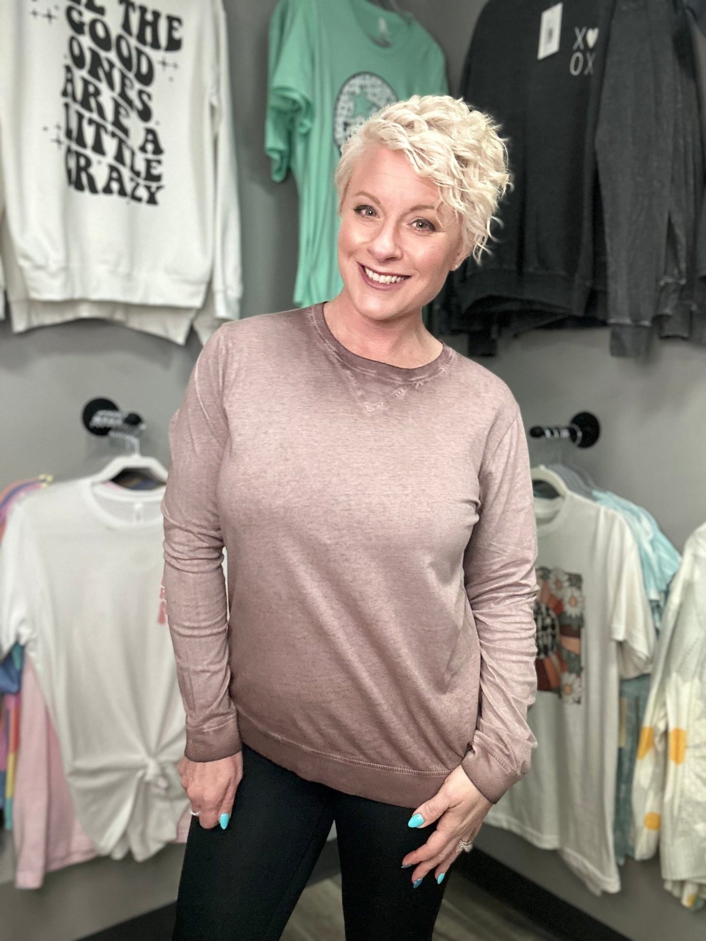 Work Out Wear Top - Lazy Daisy Boutique