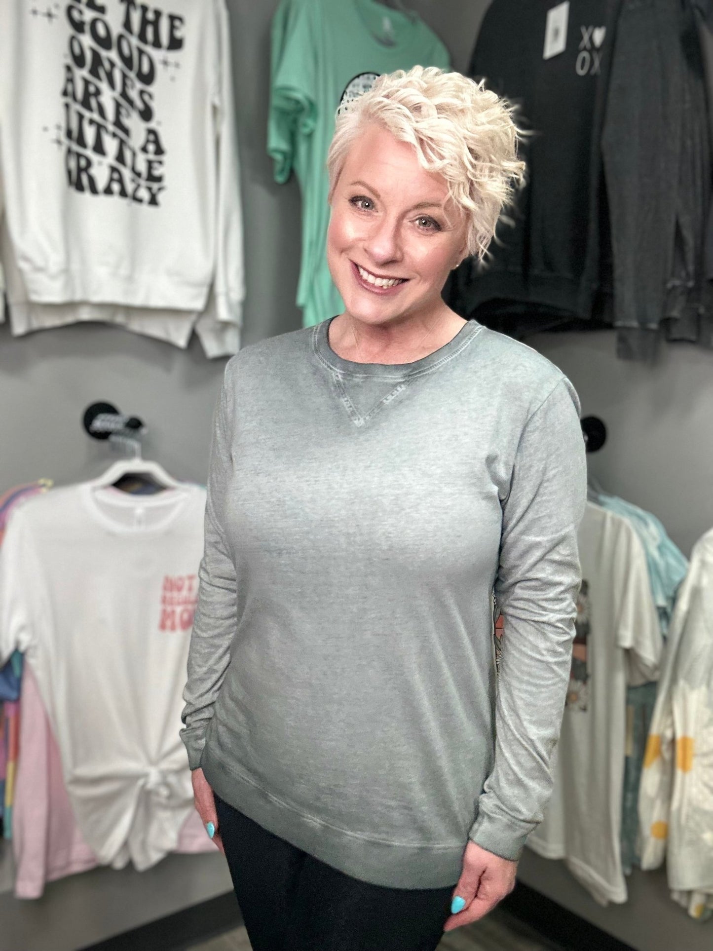 Work Out Wear Top - Lazy Daisy Boutique