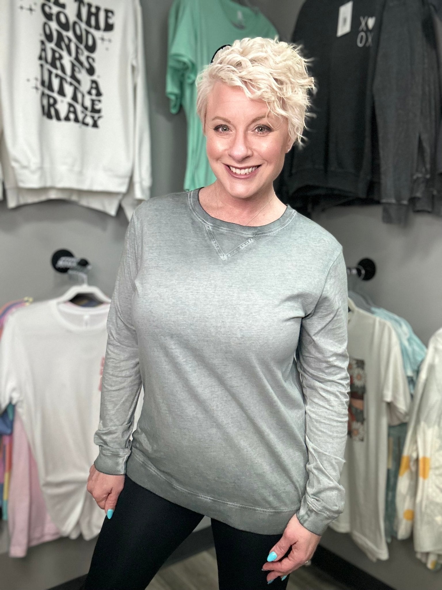 Work Out Wear Top - Lazy Daisy Boutique